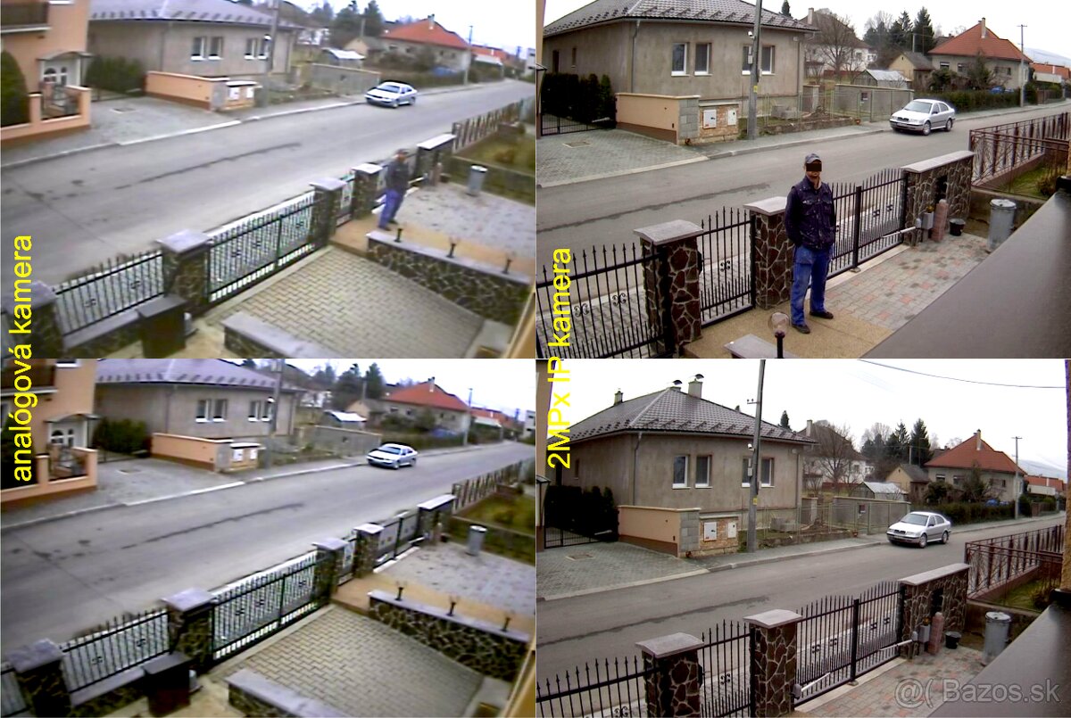 kamerovy system 4x komplet 90 eur - 2