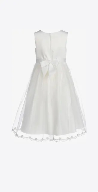 Biele saty . velkost 146 - 2