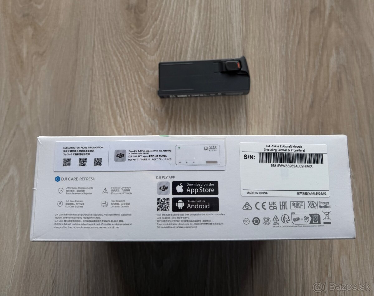 DJI Avata 2 - verzia drone only - 2