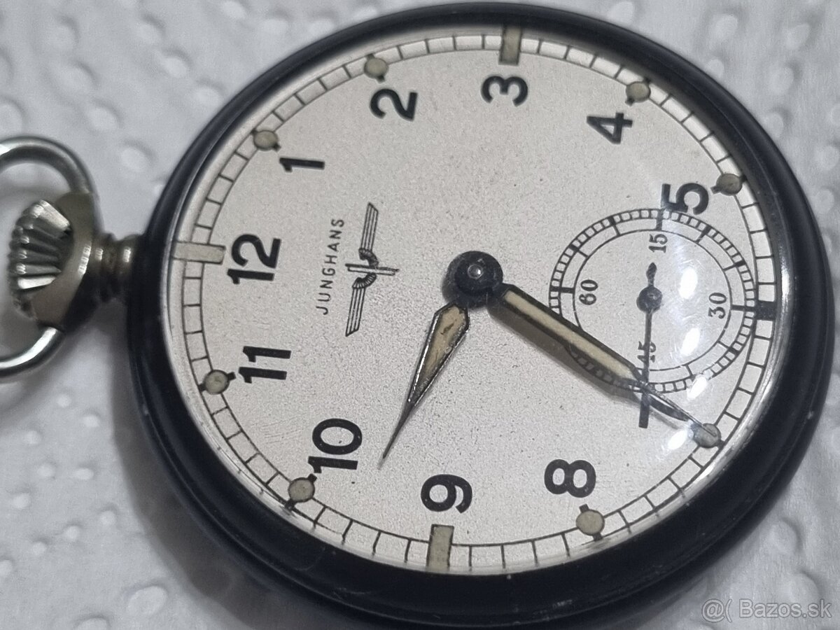Vreckové hodinky,z 2.sv.vojny,Junghans. - 2
