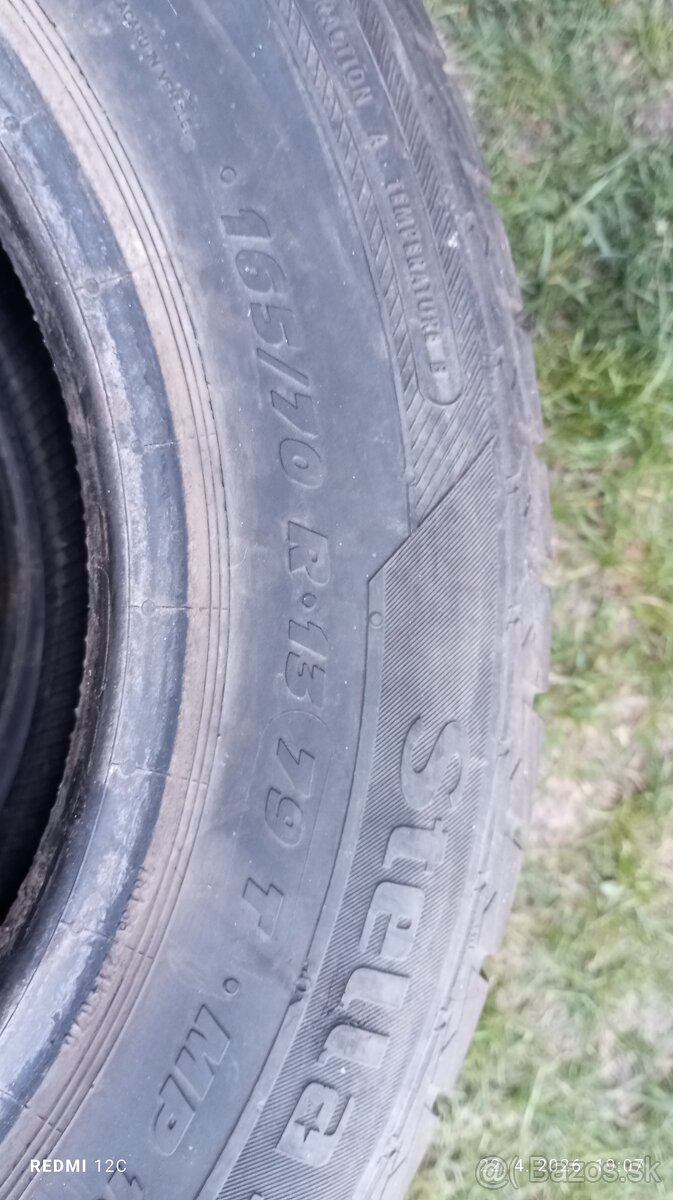 letne pneu 165/70 r 13 - 2