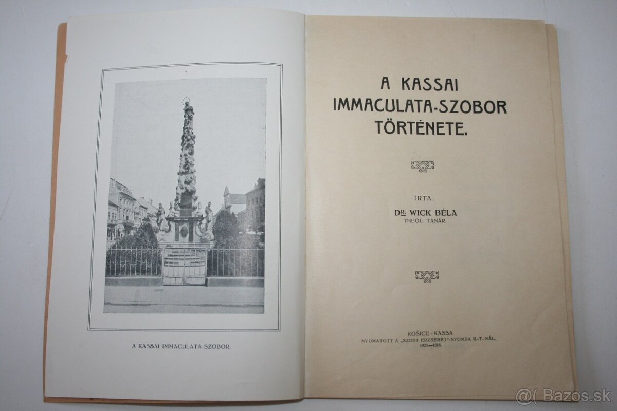 Wick Béla: Kassa régi síremlékei... - 2