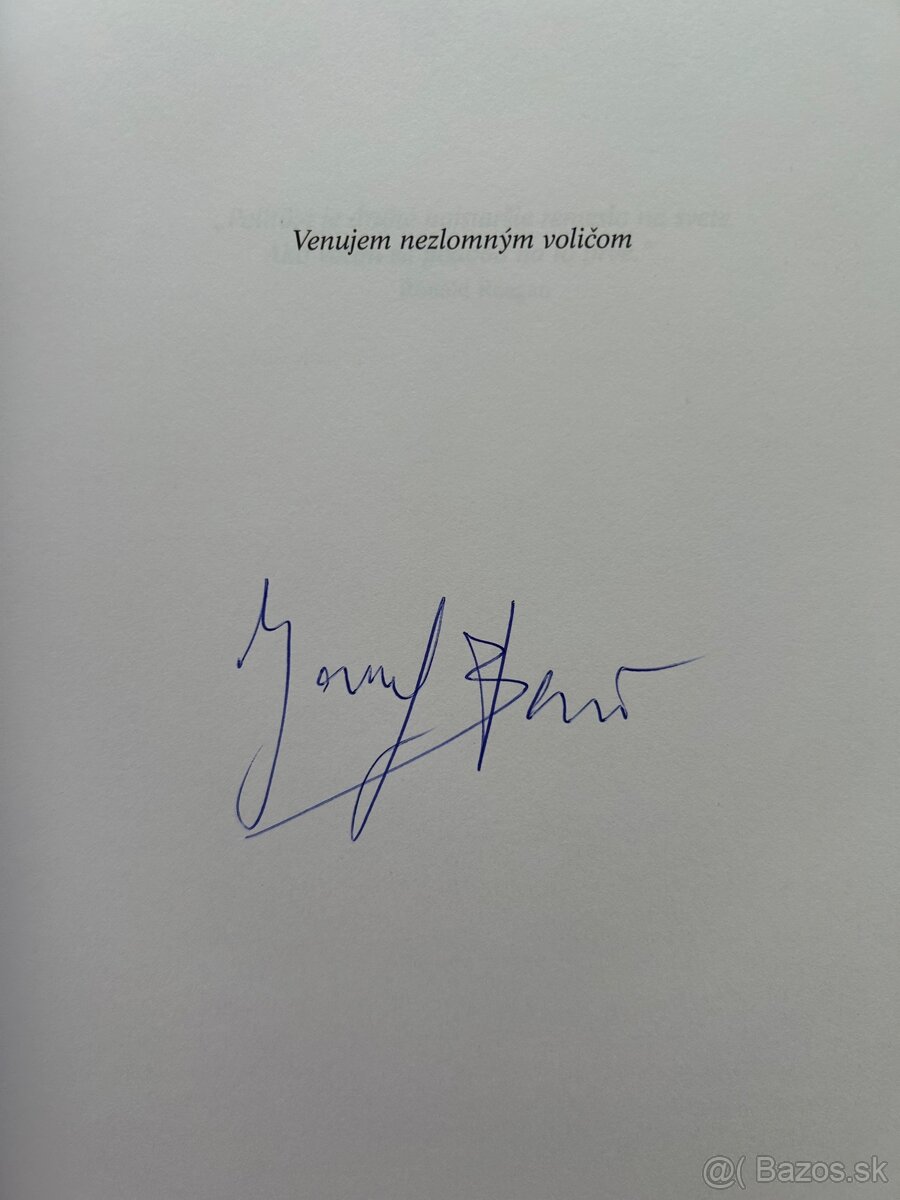 Jozef Banáš s podpisom - 2