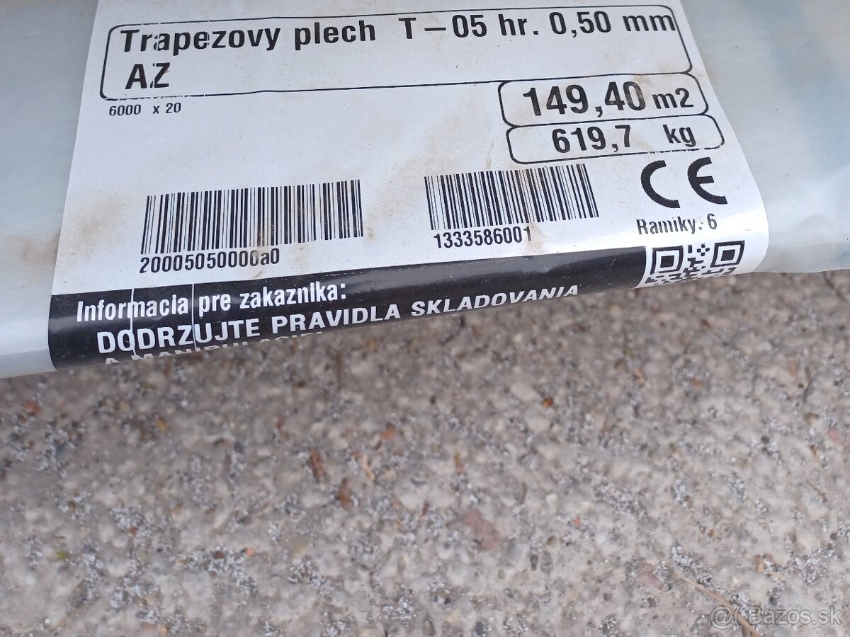 Trapézový plech - 2