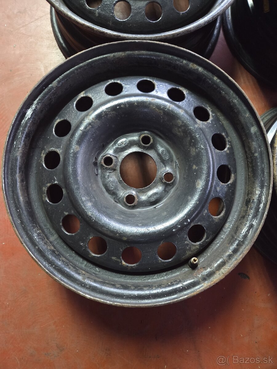 4x100 R14 plechove disky - 2