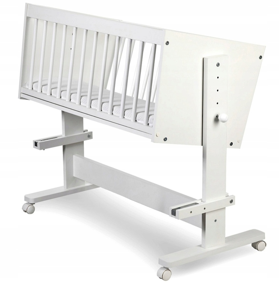 Postieľka kolíska 90x40 s kvalitným matracom ako nová - 2