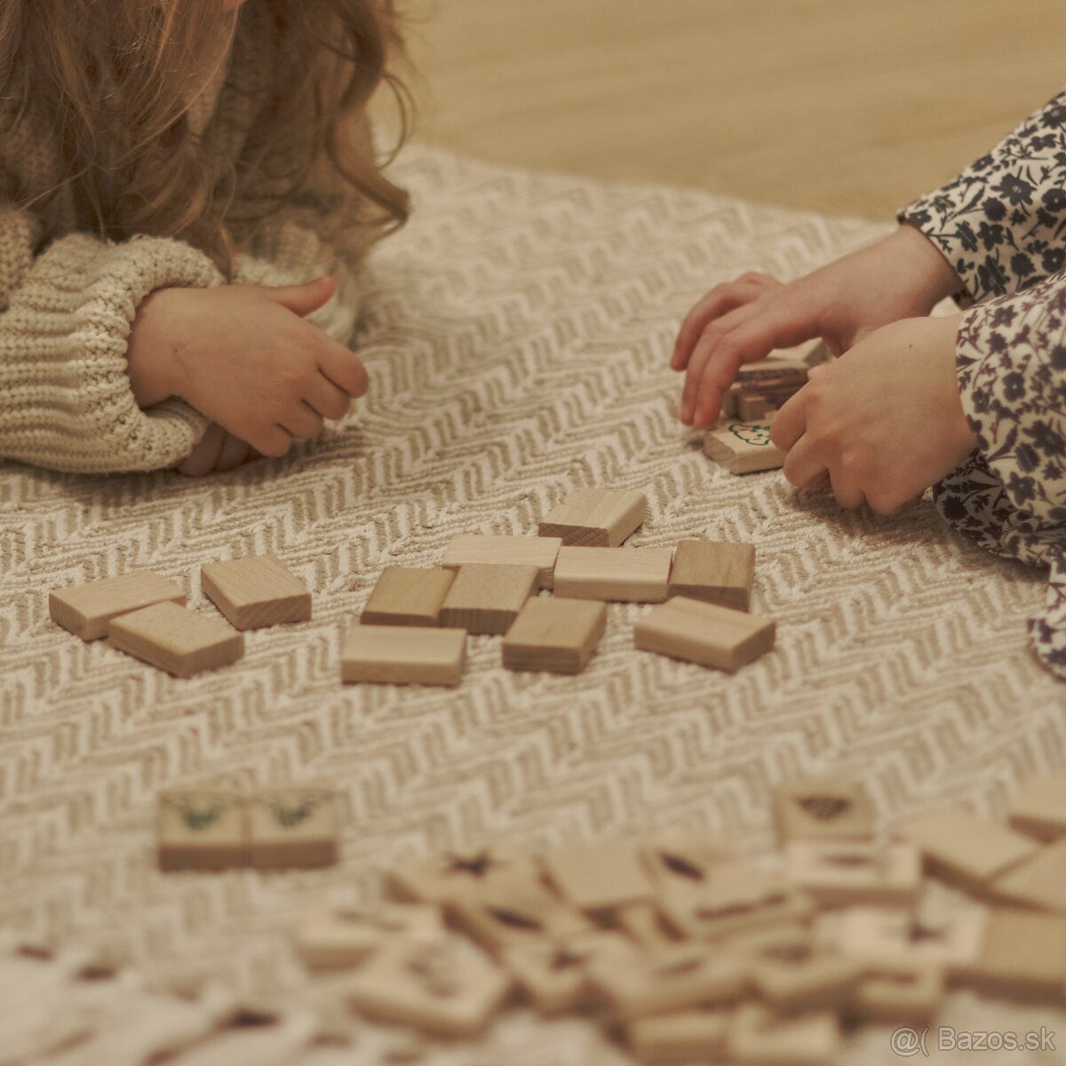 Drevená stolová hra Mahjong 3v1, nová, nerozbalená - 2