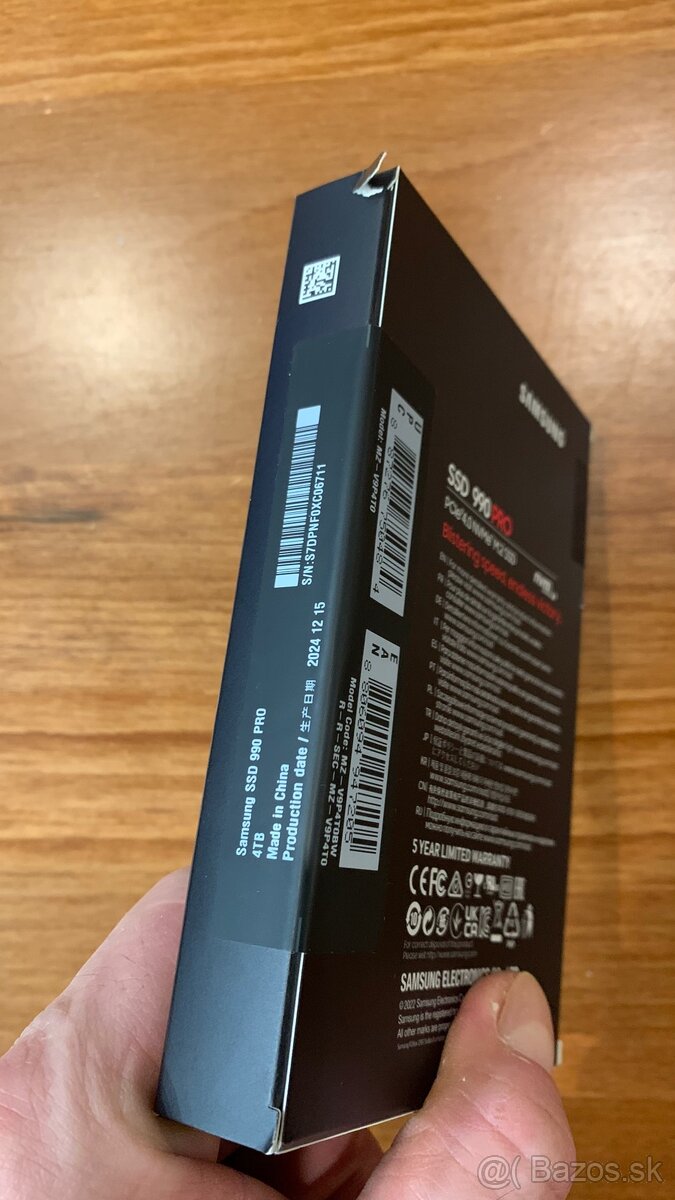 Samsung 990 Pro 4TB NVMe disk - 2