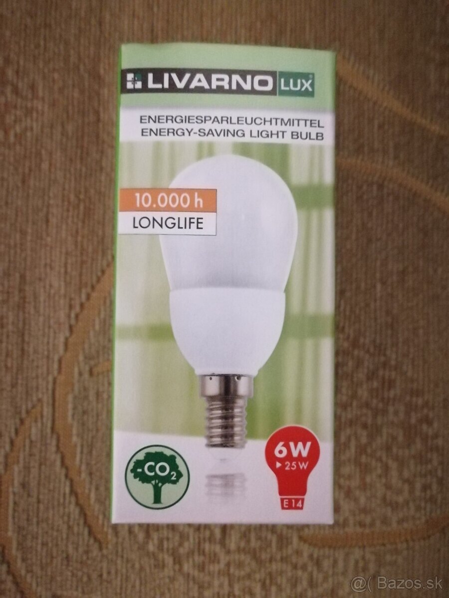 Nove Usporne Ziarovky - E27 a E14 - 2