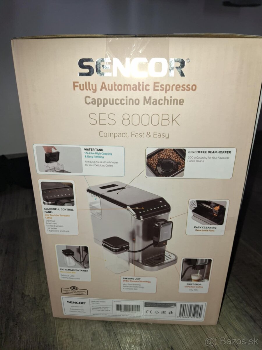Sencor SES 8000BK cappuccino Machine - 2