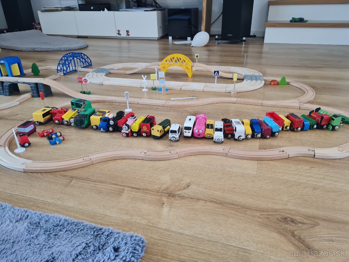 Drevená vláčiková dráha - 2