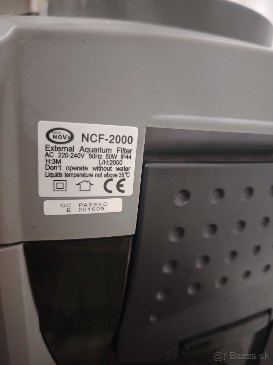 Predám externý filter AquaNova 2000 - 2