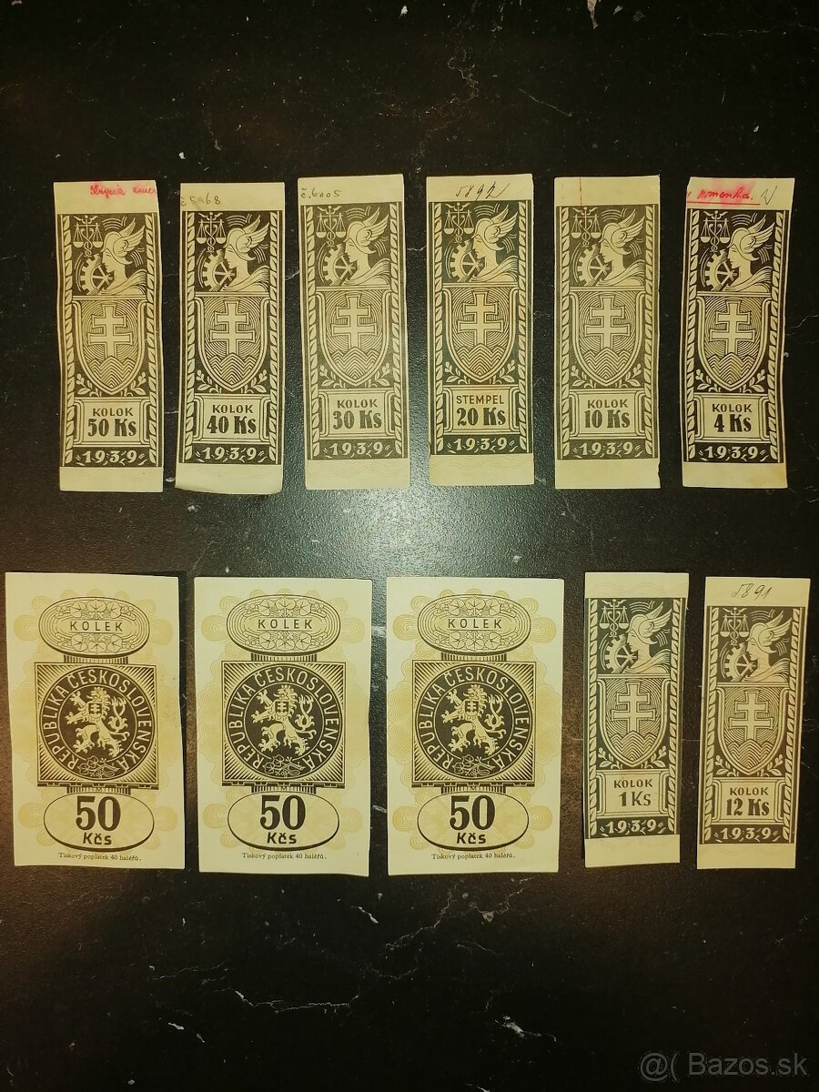 Kolky-Slovenský štát. - 2