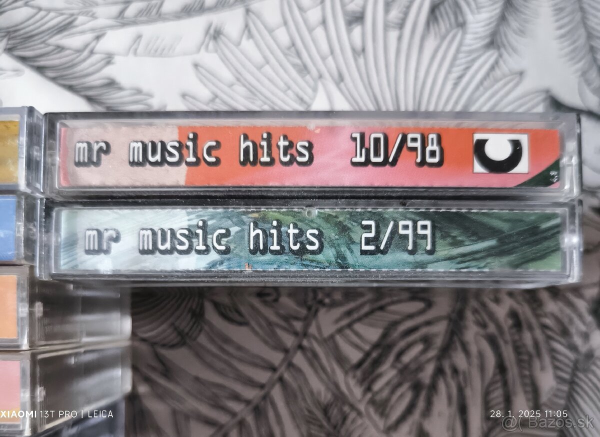 MC kazety originalky disco 90 roky - 2