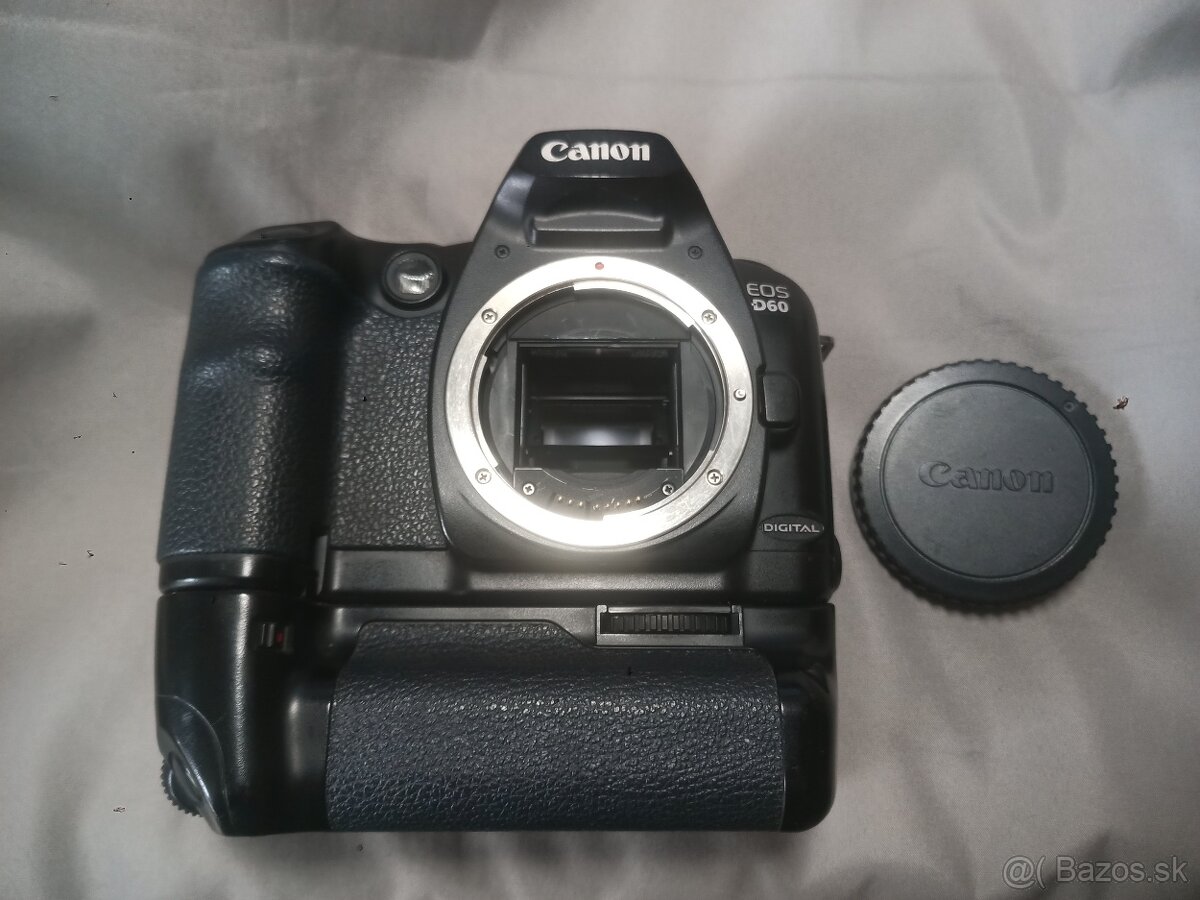 Canon EOS D60 + battery grip - 2