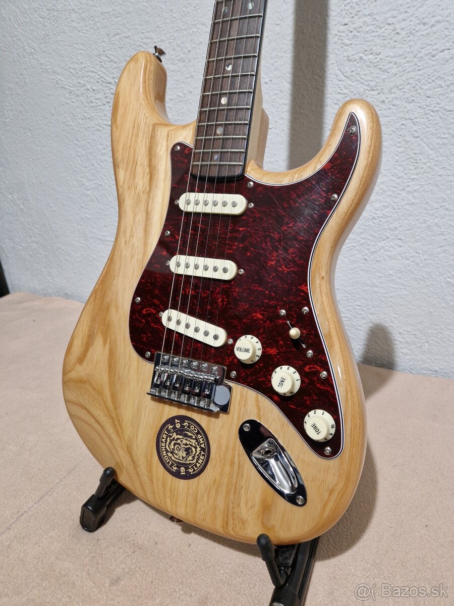 Elektrická gitara SX SST/ASH/R natural rosewod - 2