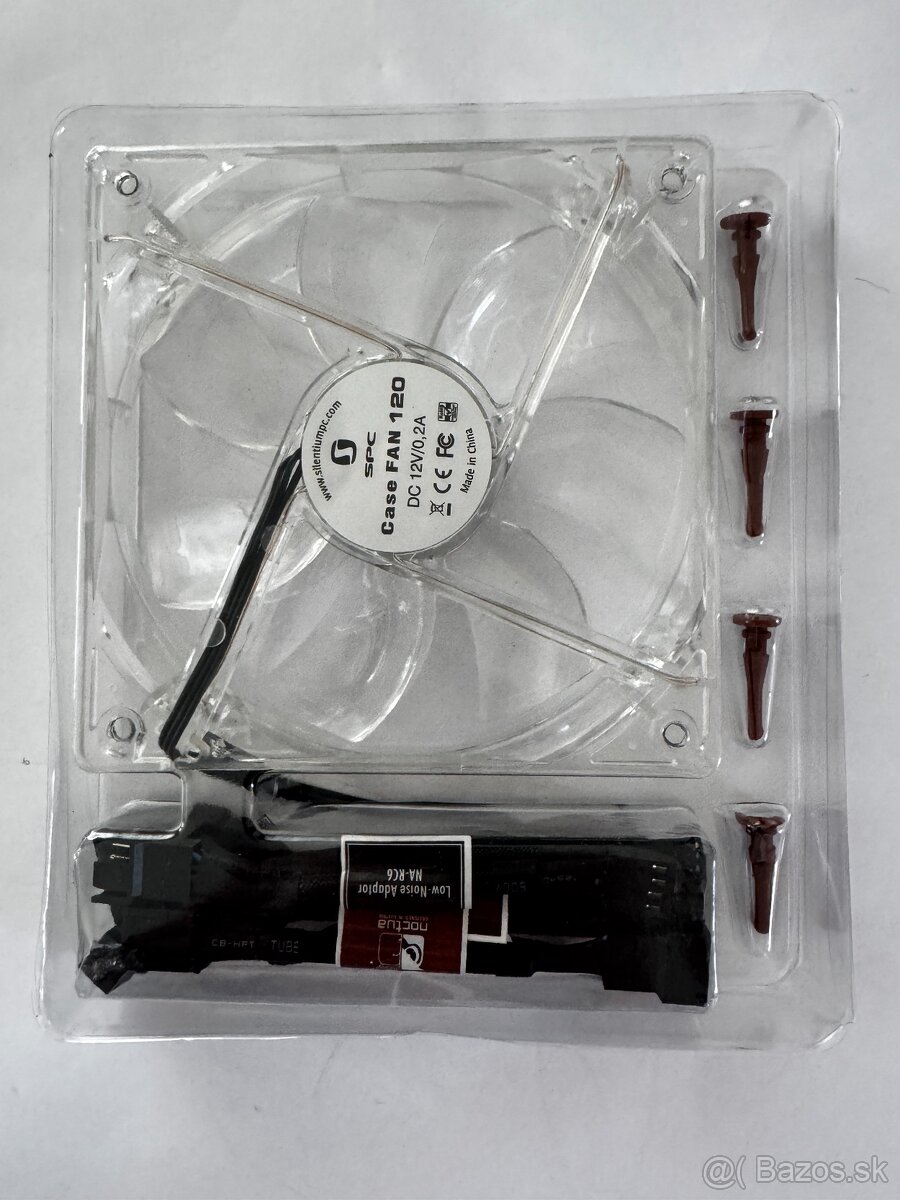 Predám nový 120 mm ventilátor do PC skrinky SilentiumPC - 2