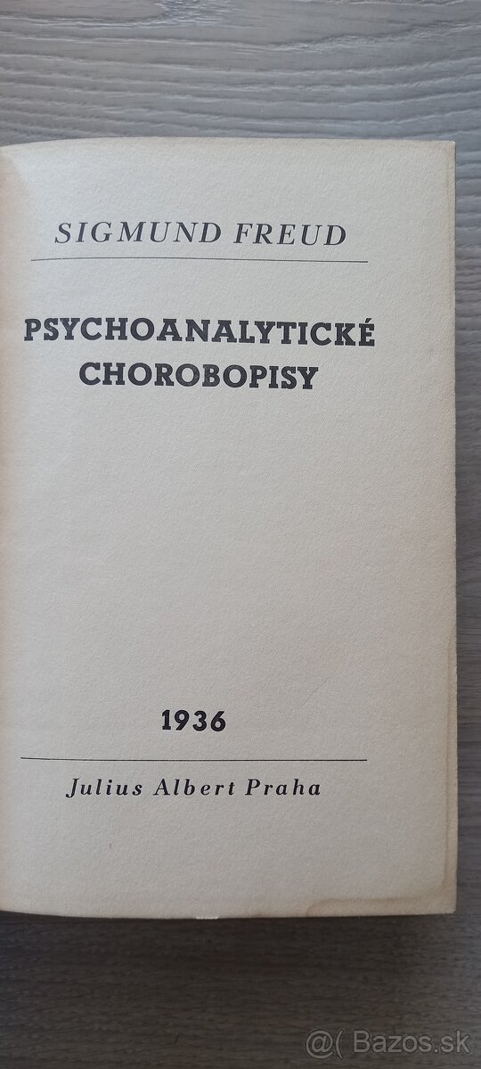 Sigmund Freud Psychoanalytické chorobopisy - 2