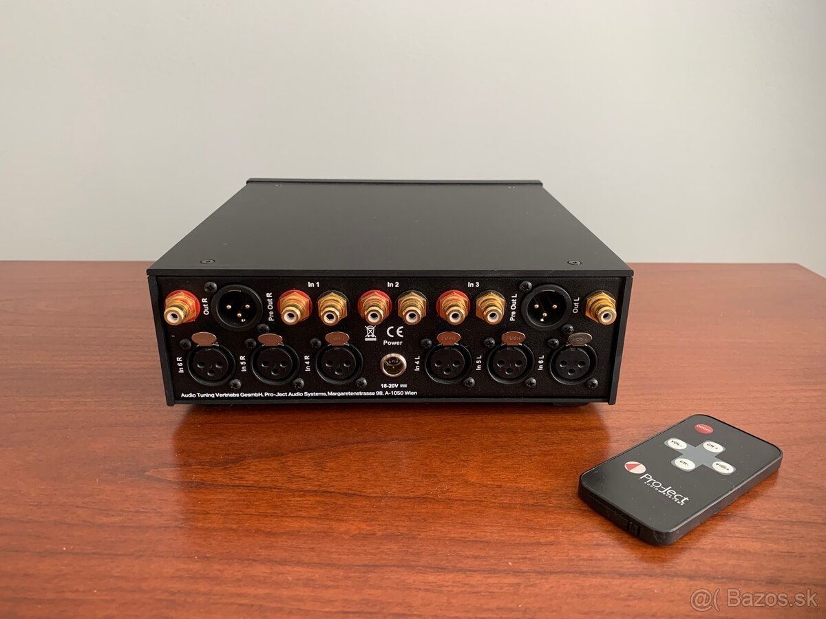 Pro-ject Pre Box RS s novymi elektronkami - 2
