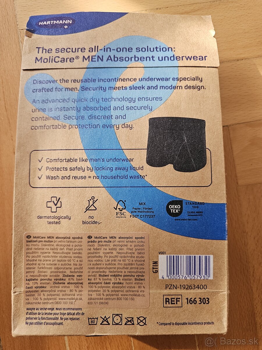 Molicare absorpčné nohavičky pánske - 2