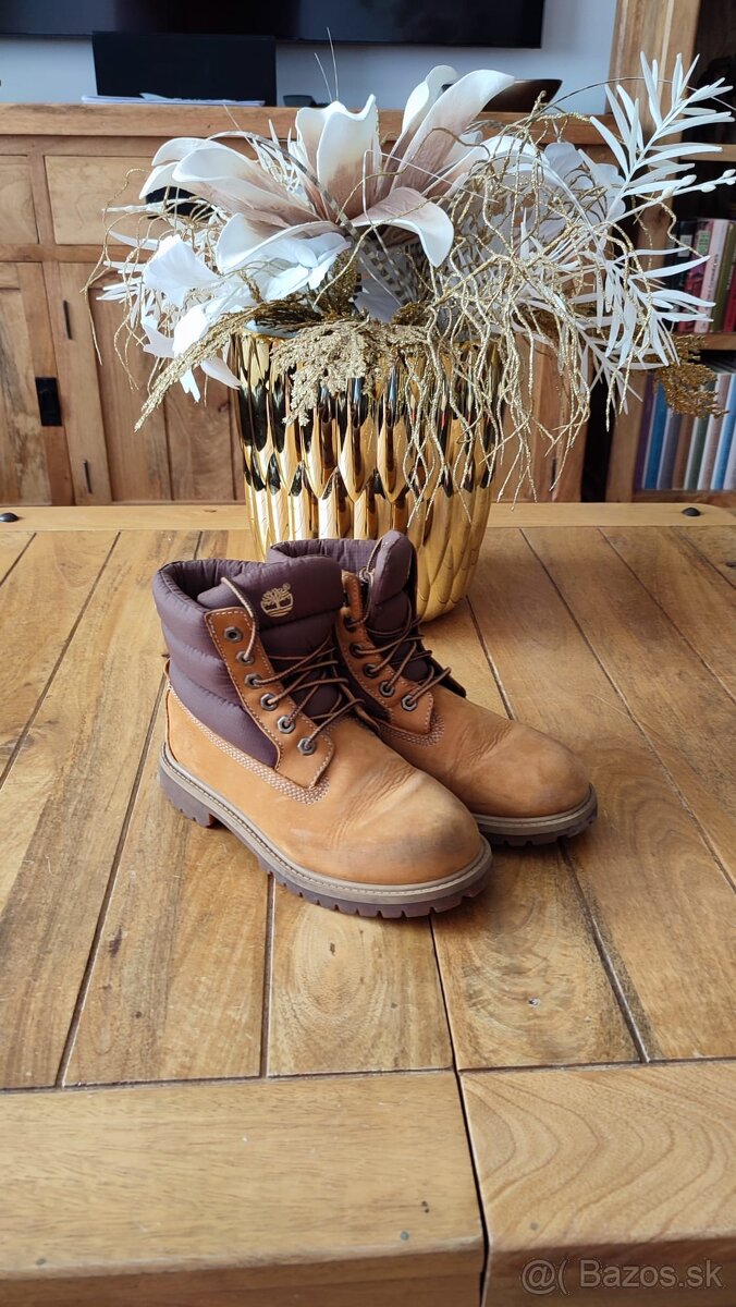 Kožené timberland vel.33 - 2