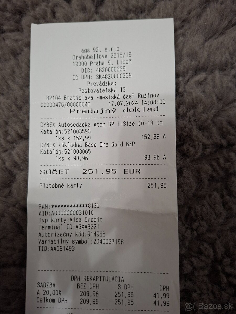 Cybex Aton B2 i síce + základná cybex Base one - 2