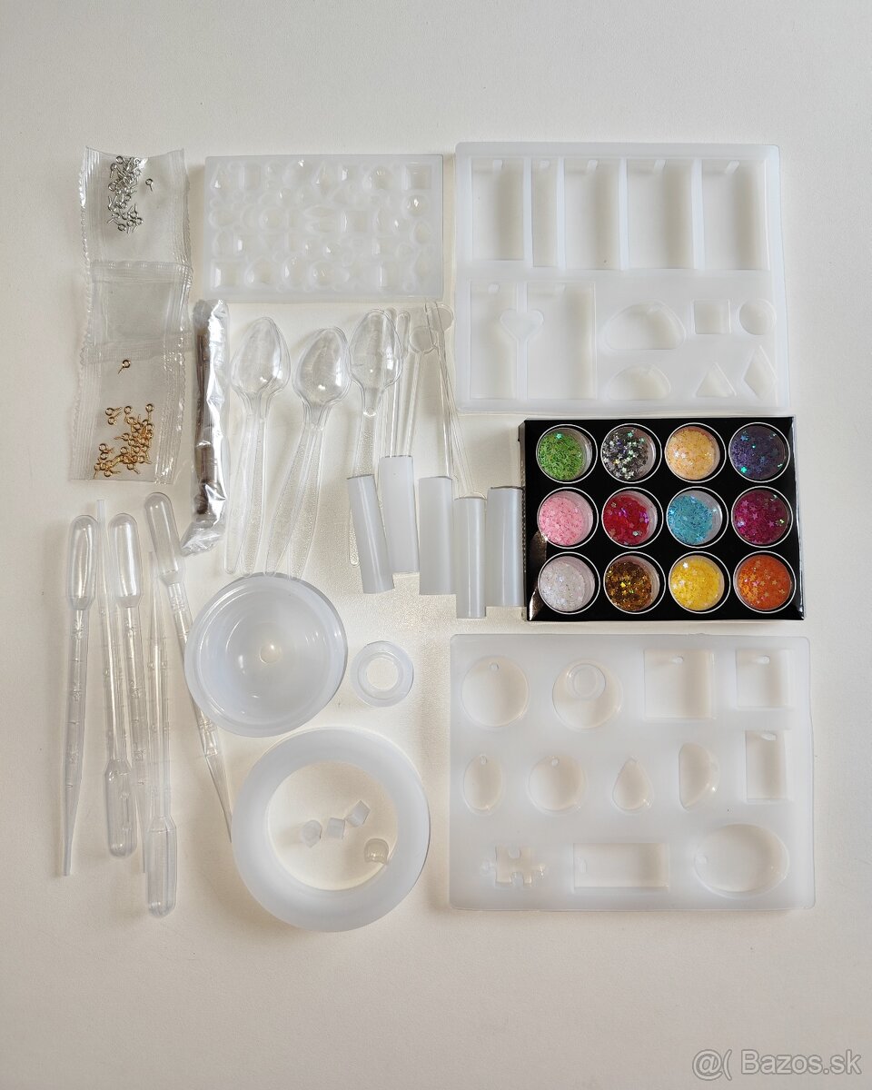 Sada na výrobu šperkov zo živice, nové, zabalené - 2
