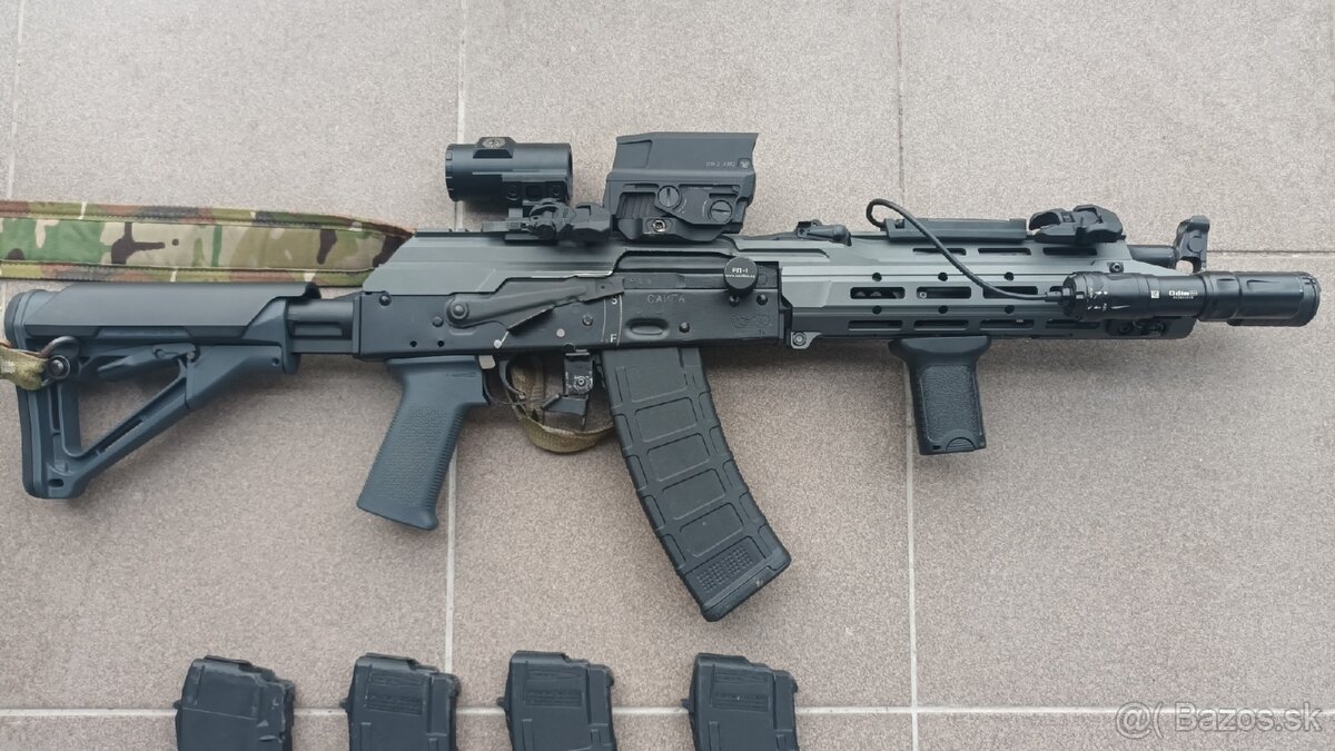 Saiga IZ24M 5.45x39 prerobená na Saiga 105+SAG - 2