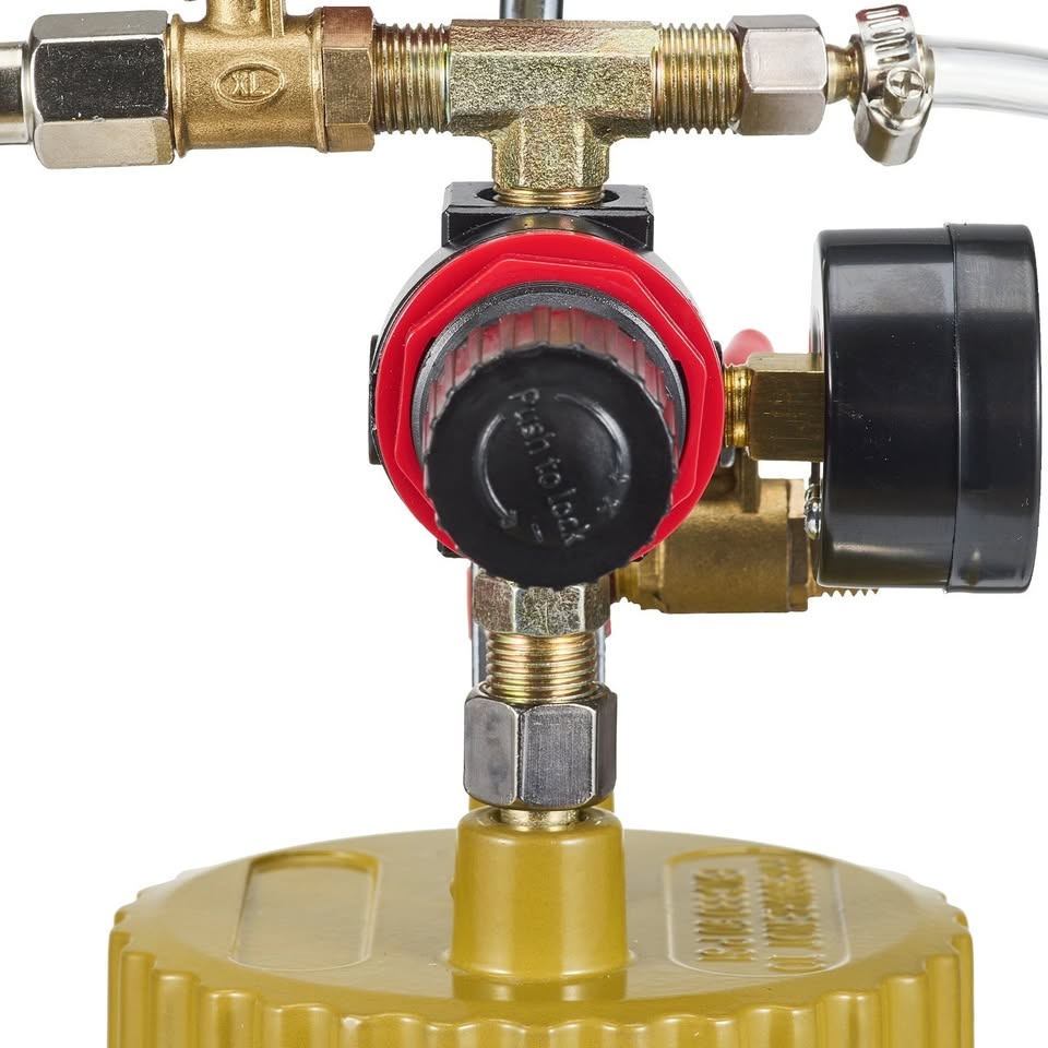 Malířská tlaková nádoba na barvu 2l včetně příslušenství - 2