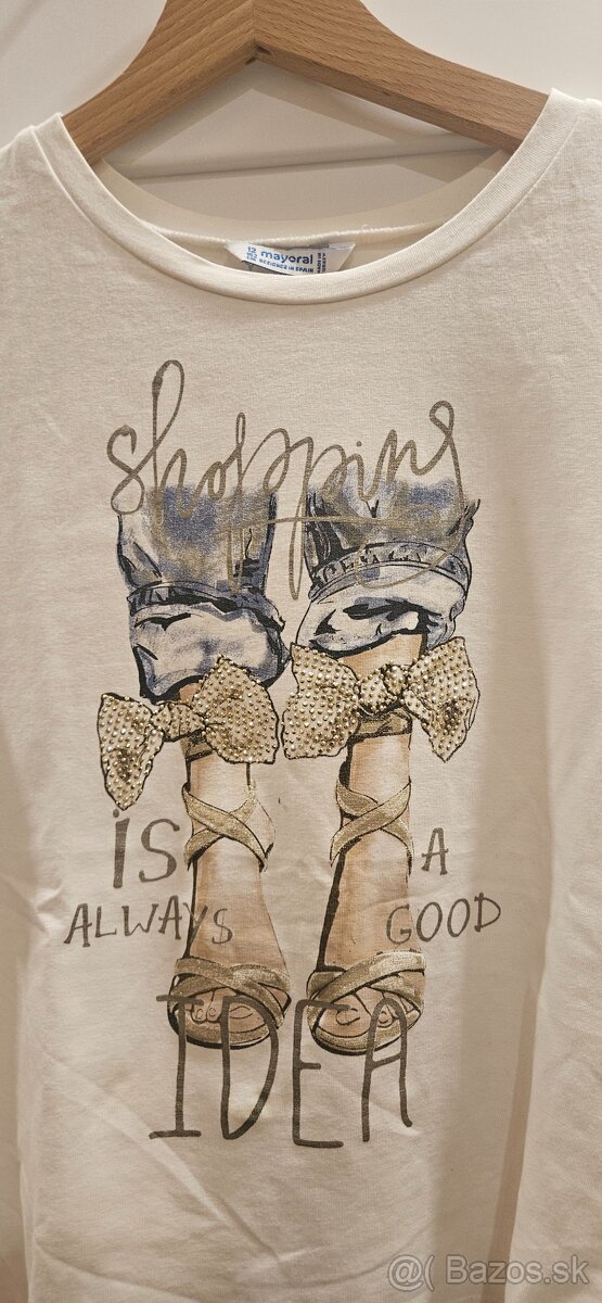 Dievčenské elegantné tričko zn. Mayoral 152 - 2