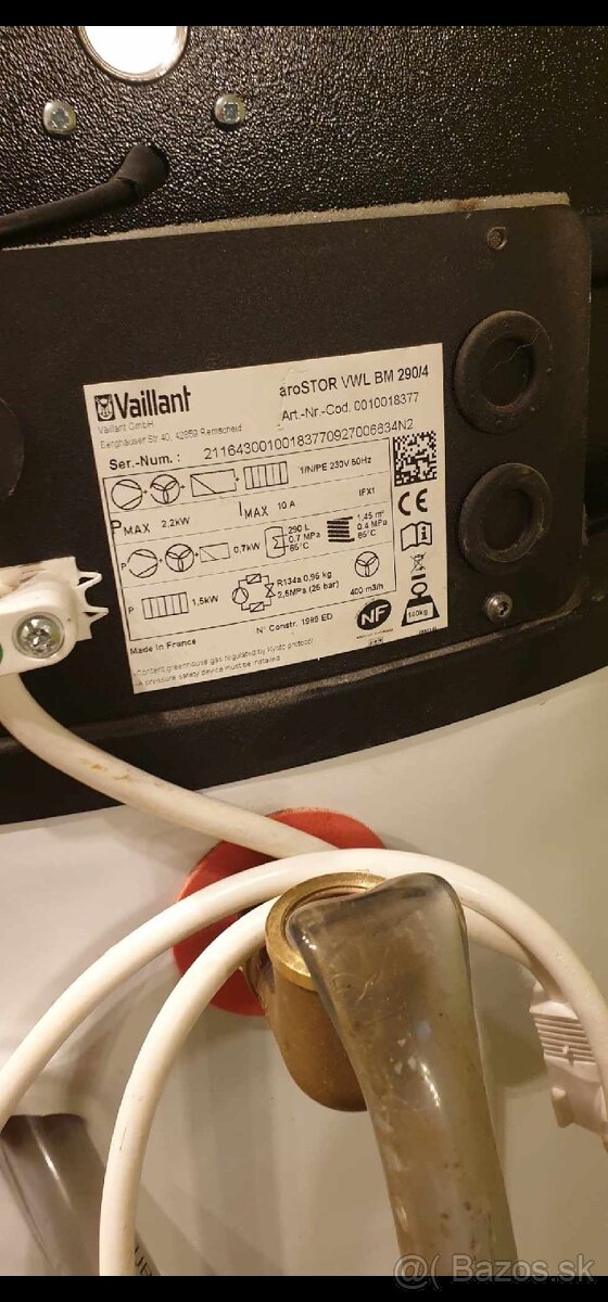 Vaillant aroSTOR VWL BM 290/4 tepelné čerpadlo - 2