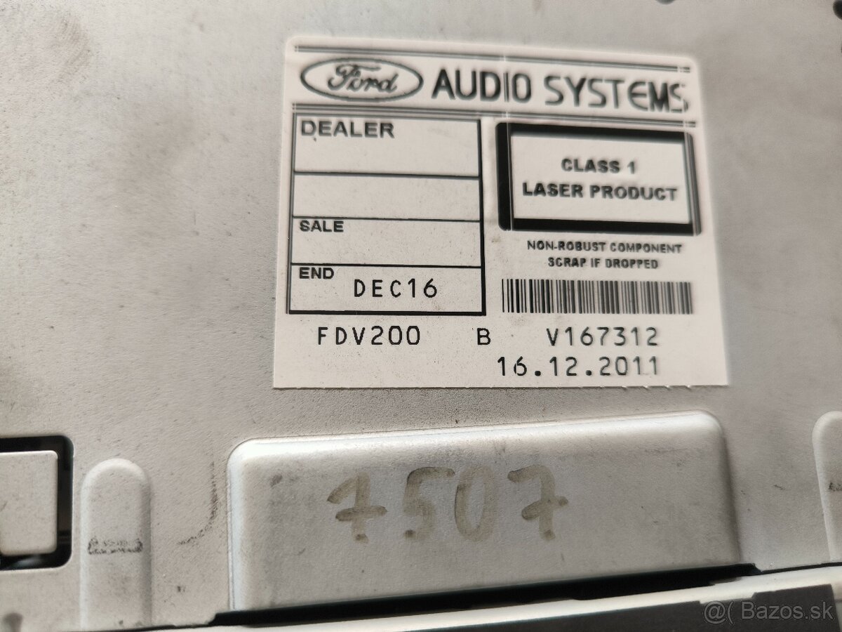 Autorádio Ford 6000CD - 2