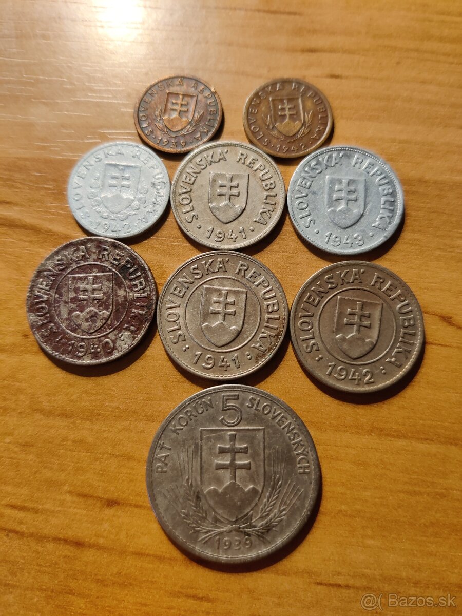mince Slovenského štátu a povojnovej republiky - 2