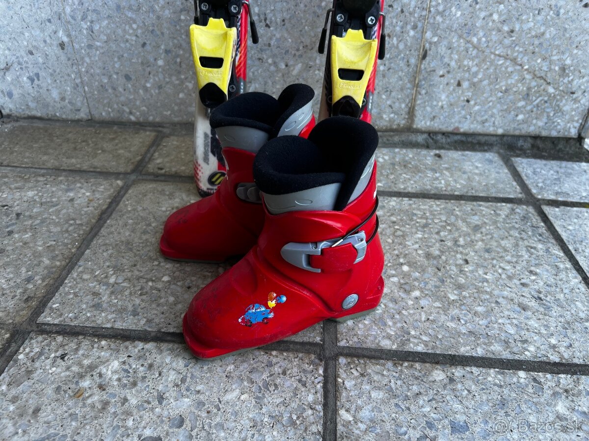 Detske kyze 80 s lyziarkami - 2