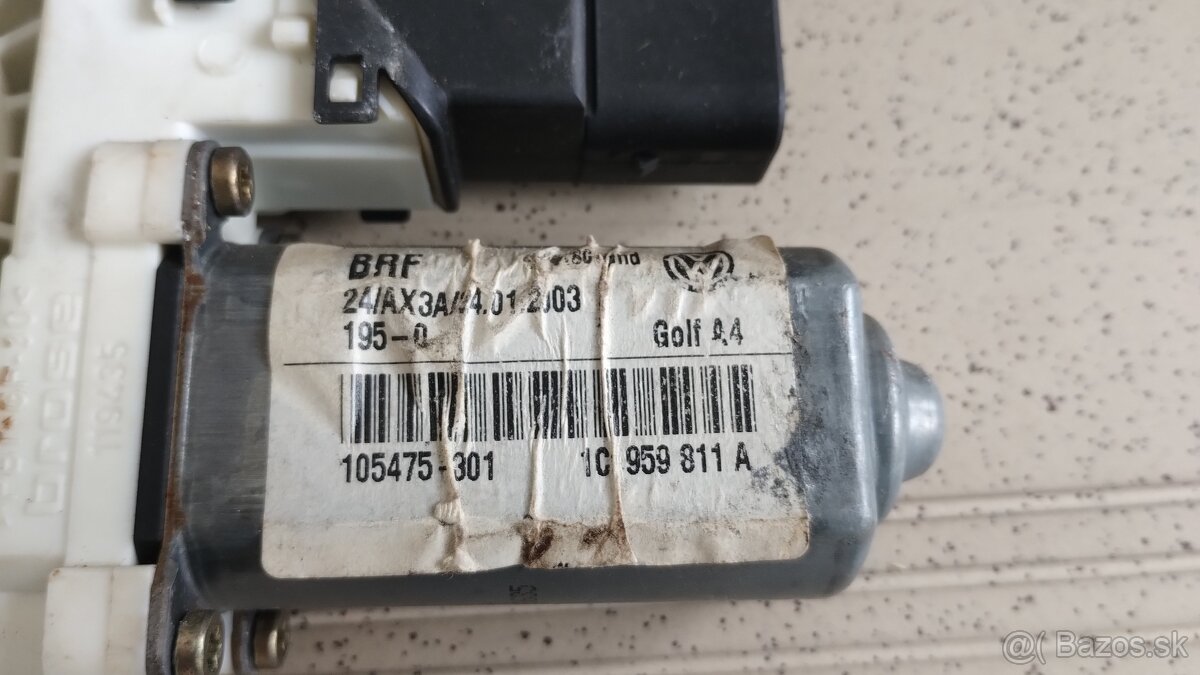 Vw bora zadný ľavý motorček - 2