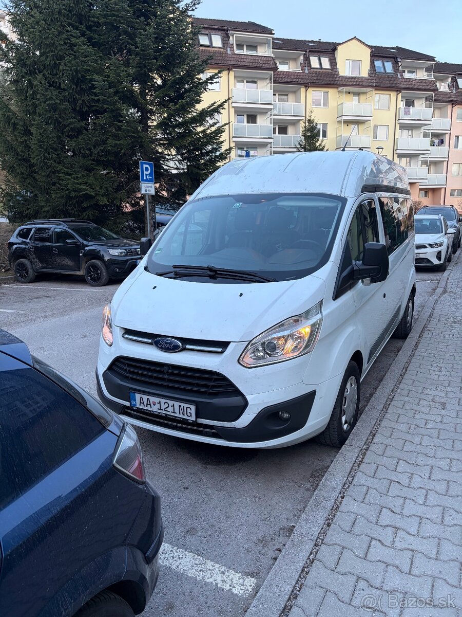 Predám Ford Transit Custom 9 miestny L2H2, výborný stav - 2