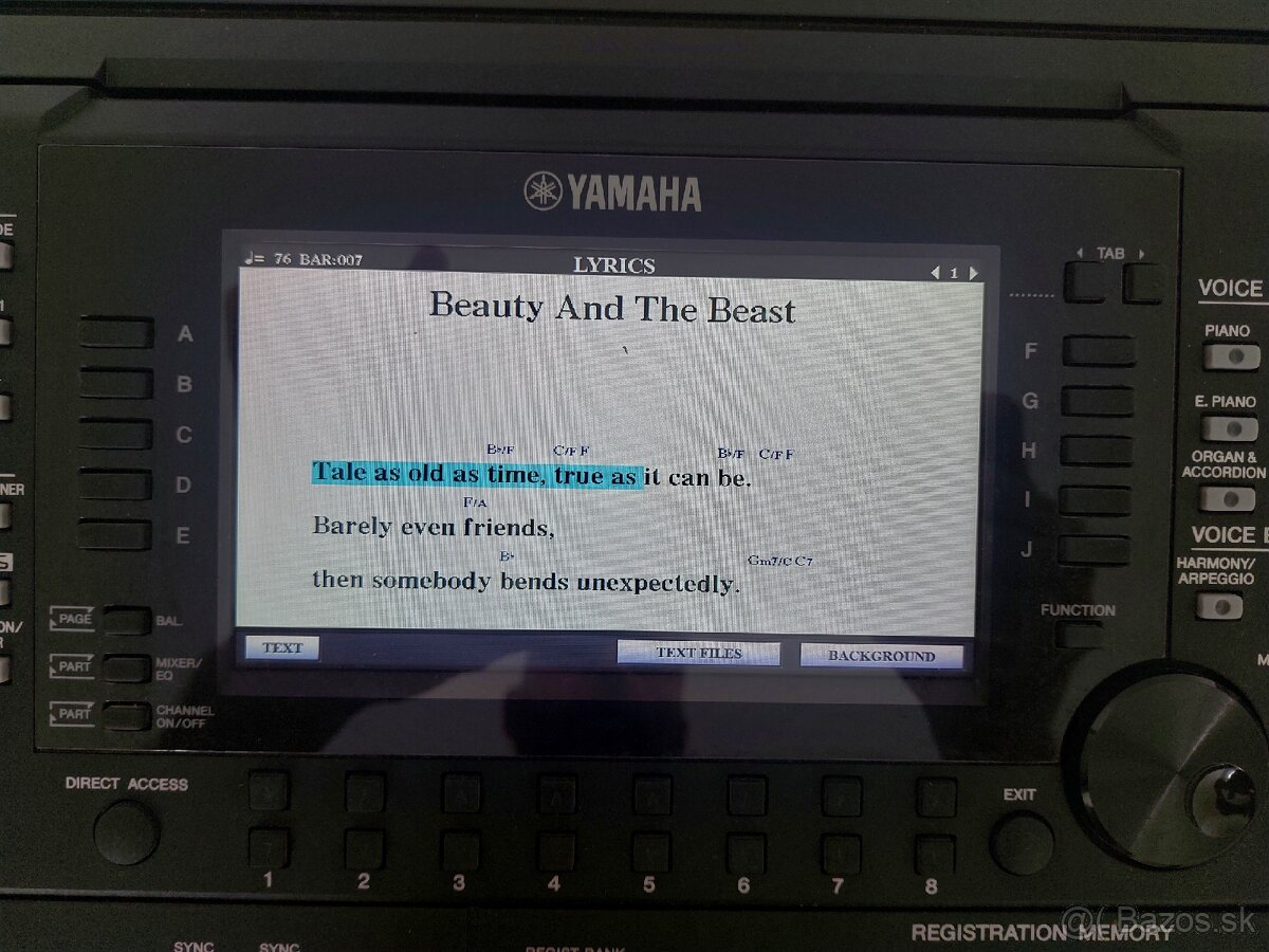 Yamaha Psr s 775 - 2