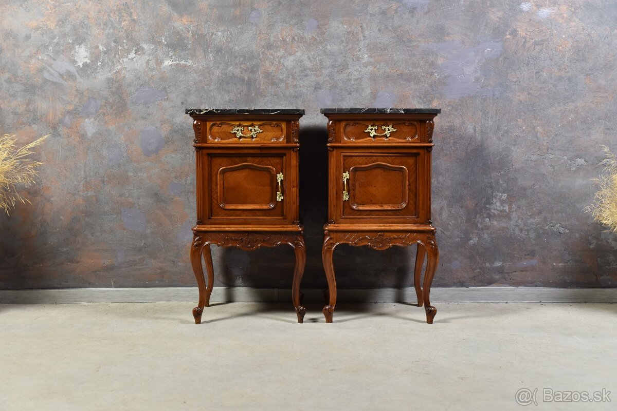 Starožitné Nočné stolíky - 1940 - 2