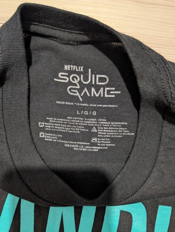 Tričko Squid Game Netflix - 2