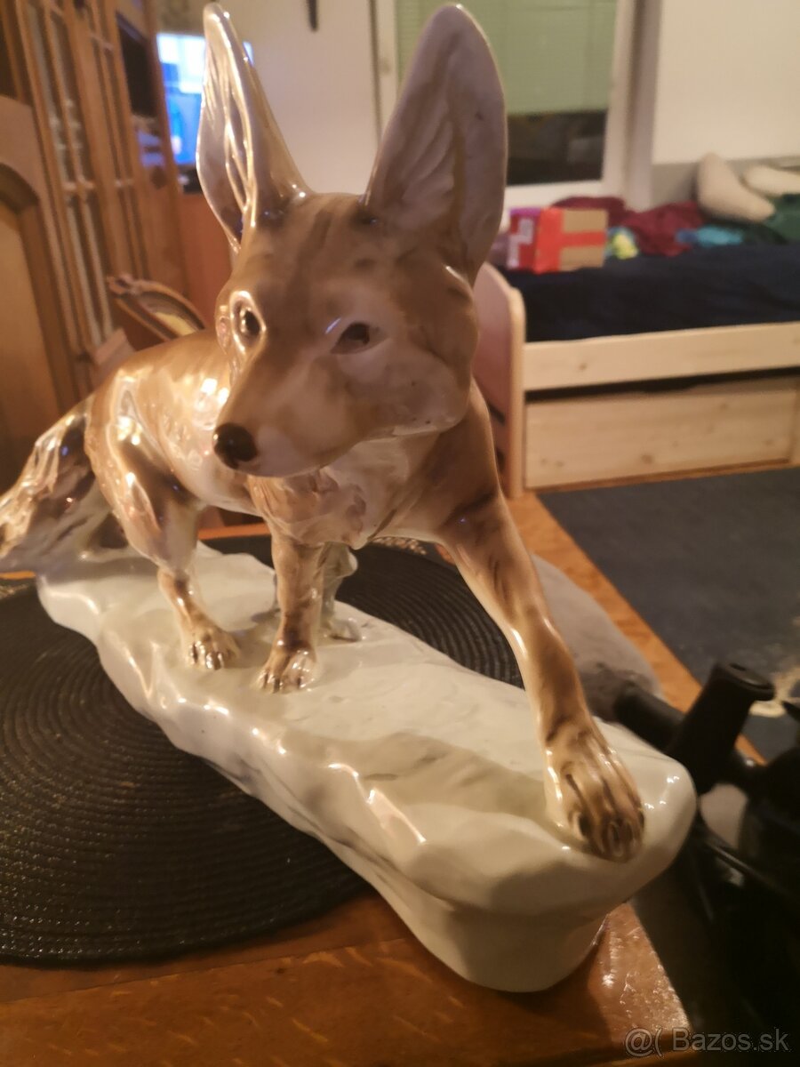 porcelánové sošky zvířat - 2