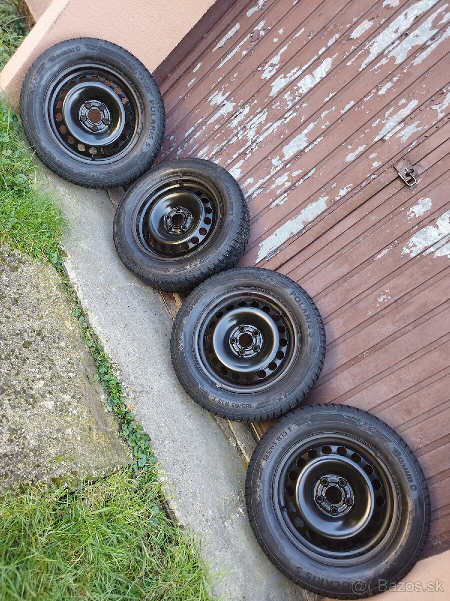 5x100 r15 zimne pneumatiky 185/65 r15 fabia - 2