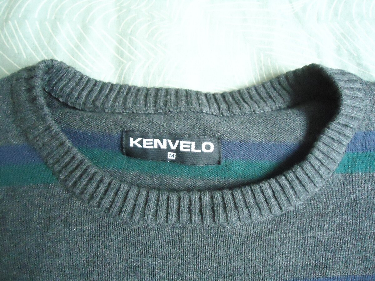 Kenvelo pánsky sveter, vel. M, ako novy - 2