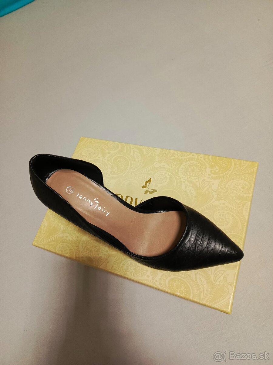 Lodičky čierne - 2