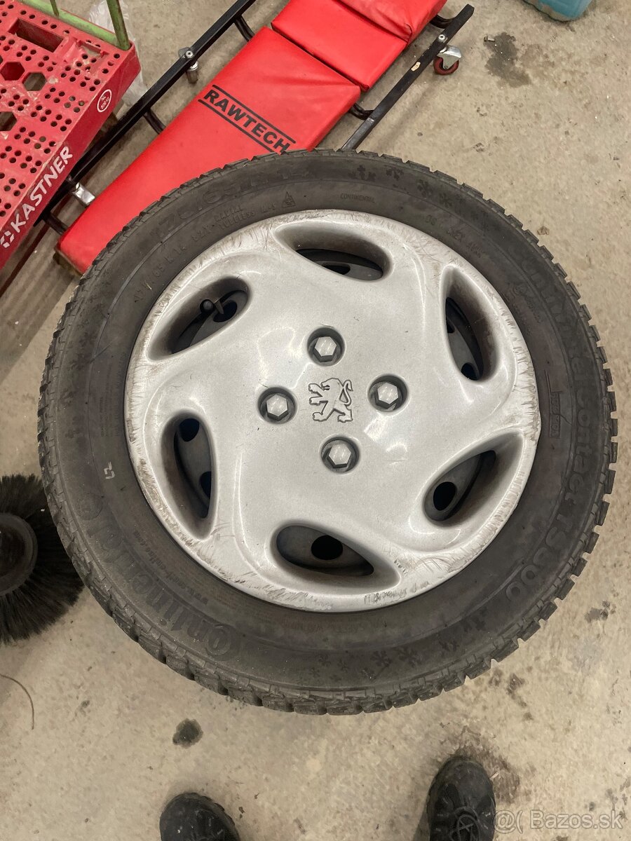 Zimne pneu Continental 175/65 R14 na diskoch 4x108 - 2