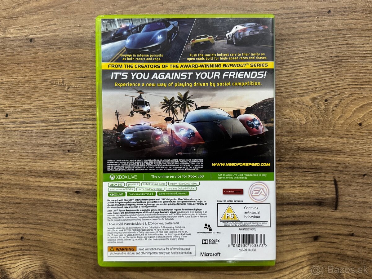 Hra Xbox 360 - Need for Speed Hot Pursuit - 2
