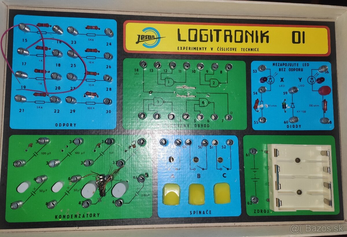 Elektronická stavebnica Logitronik - 2