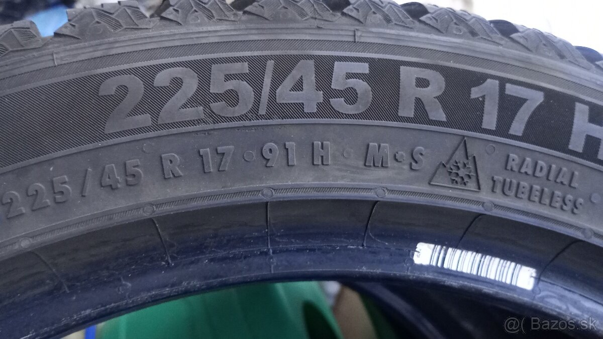 225/45 R17 zimné pneumatiky Semperit - 2