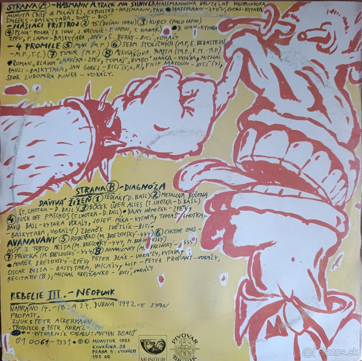LP Rebelie III. - Neopunk (1992) - 2