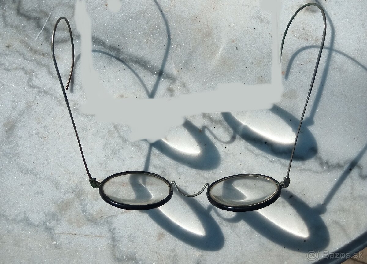 starozitne strieborne okuliare - 2