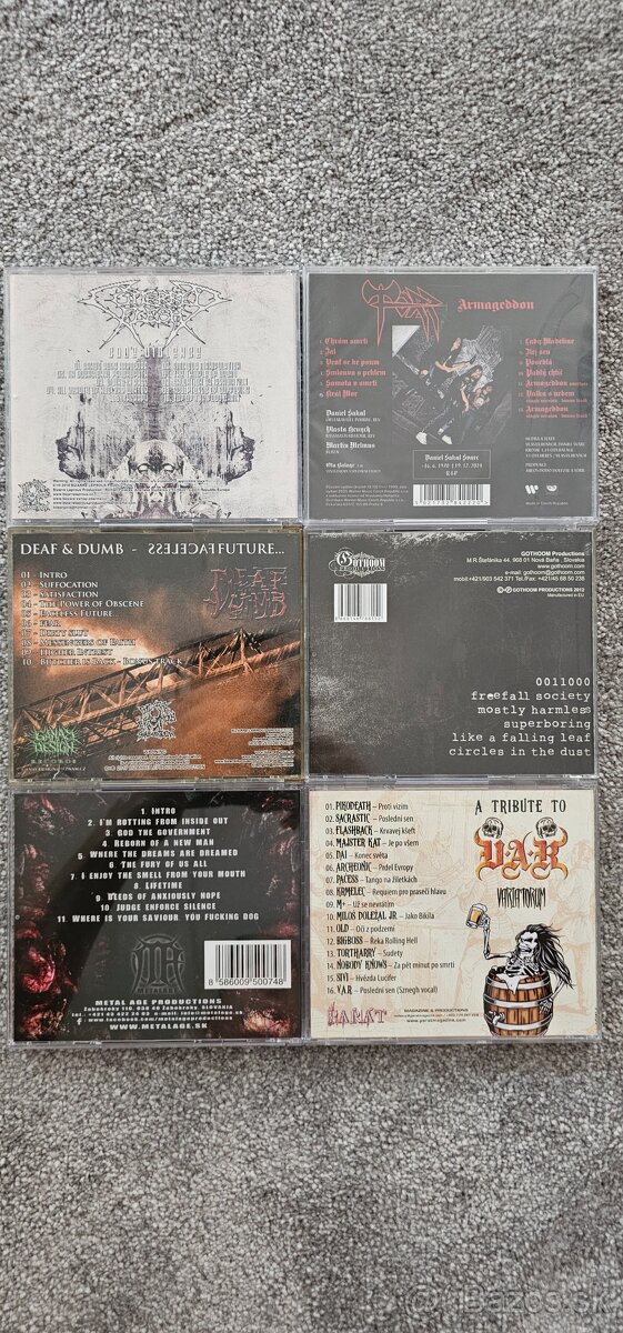 CZ ,SK metal cd - 2